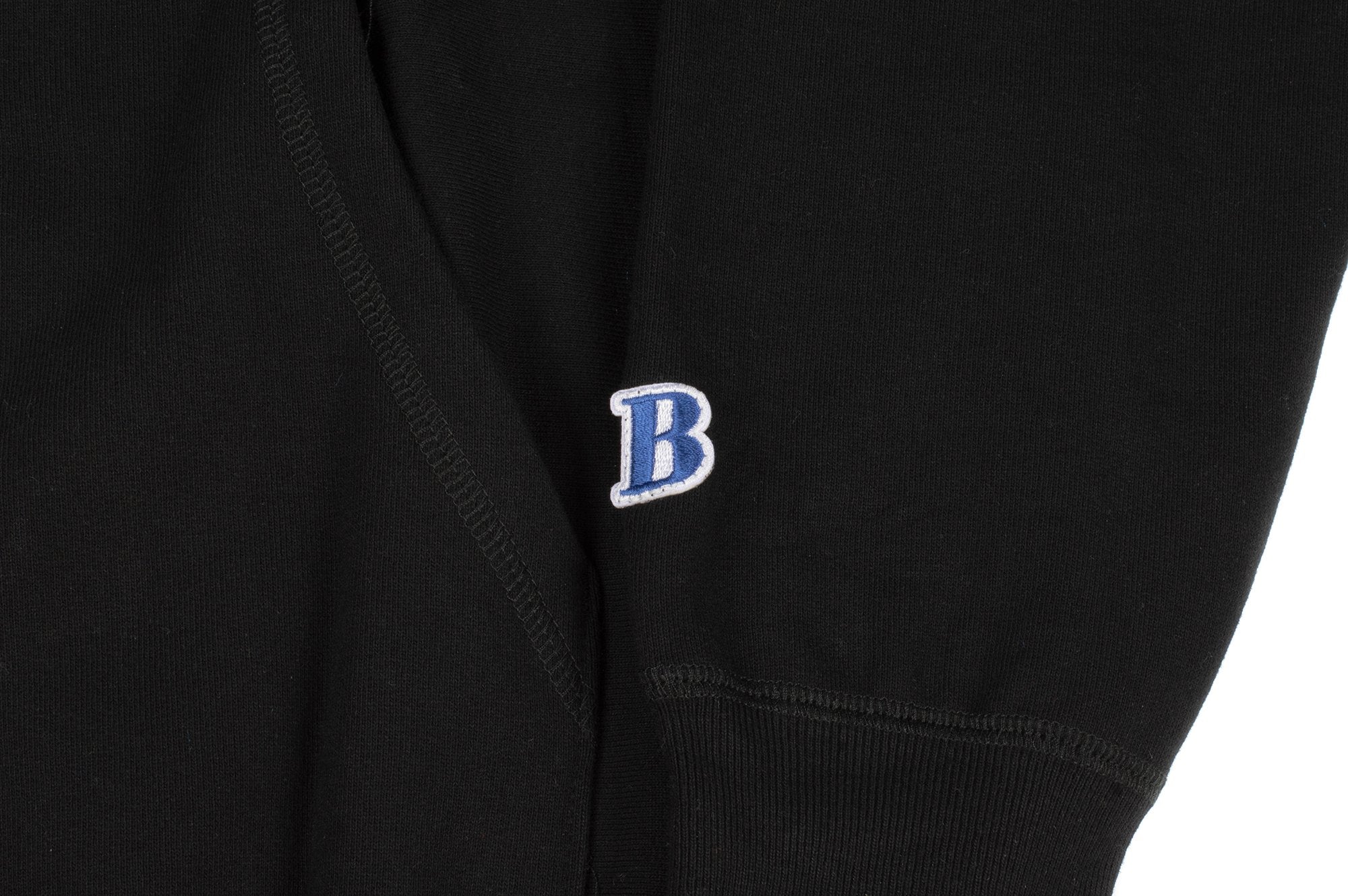 better™ b0321k017 gift shop "brush" hooded sweatshirt black