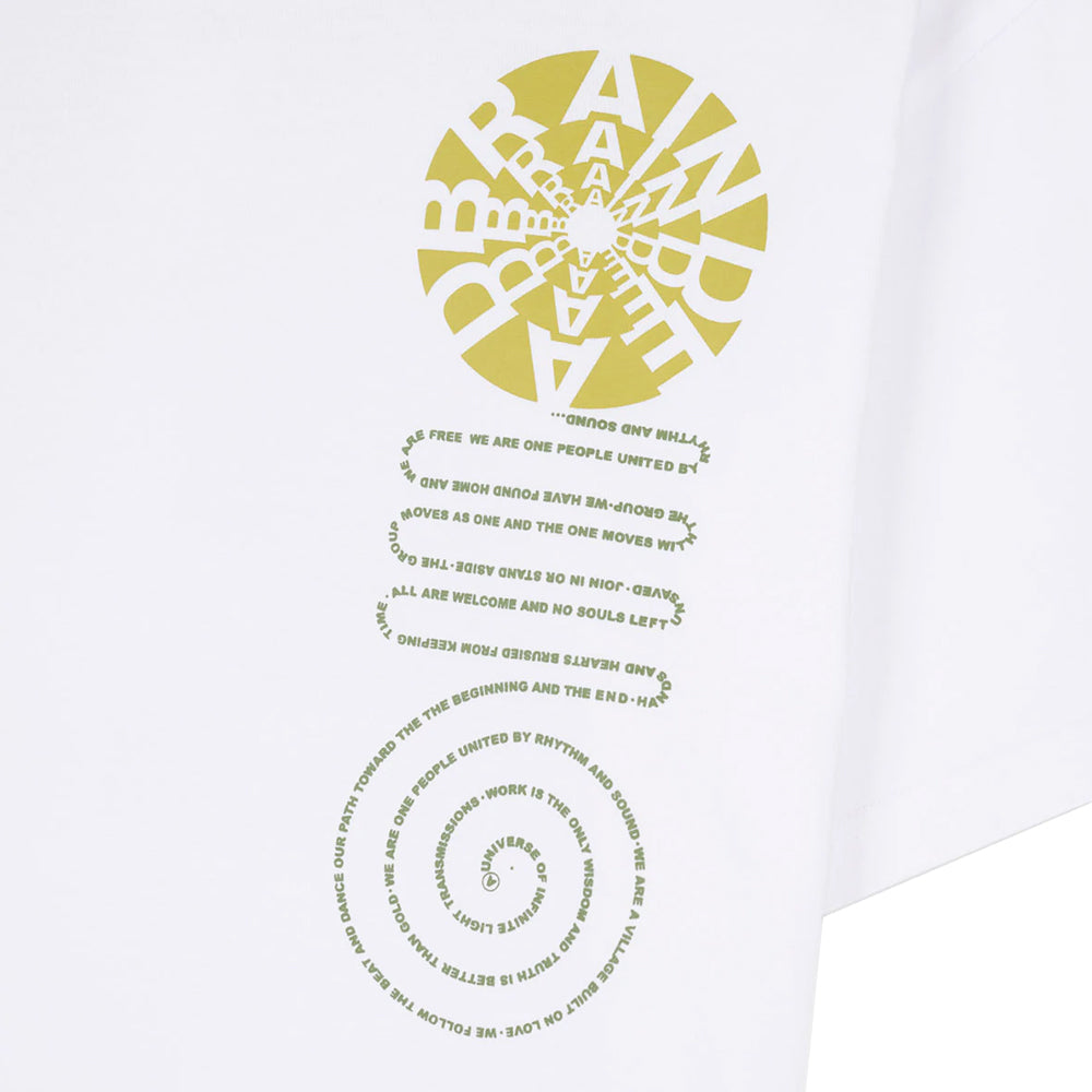 brain dead bds22t00002302wh01 perfect visions tshirt white