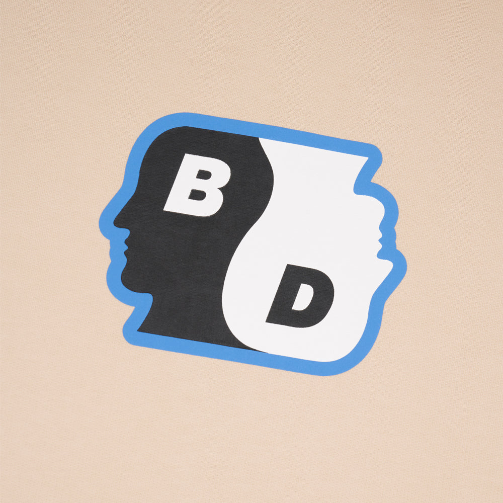 brain dead w22t09002575 yin yang hoodie taupe