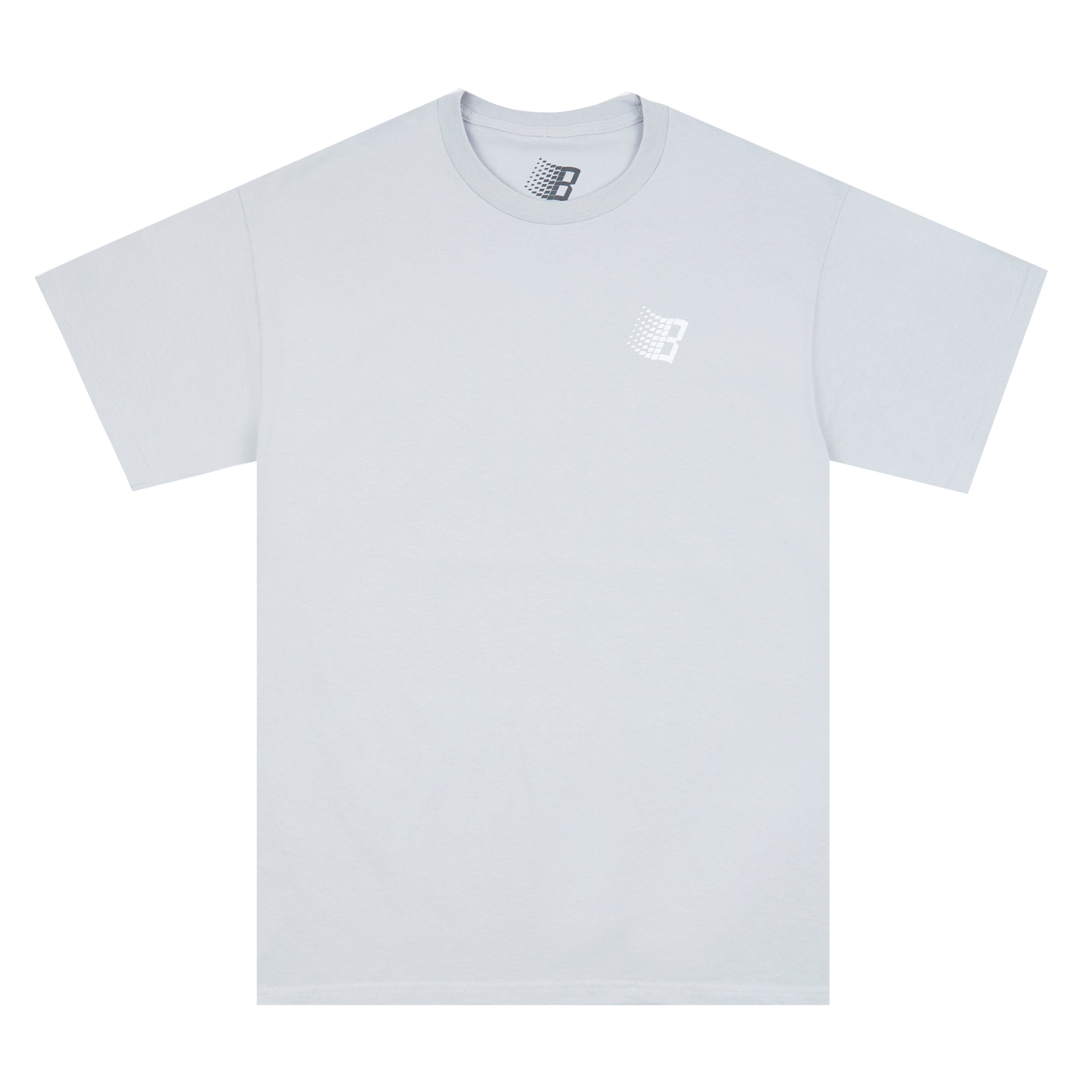 bronze vx b logo vx b logo ss tee silver