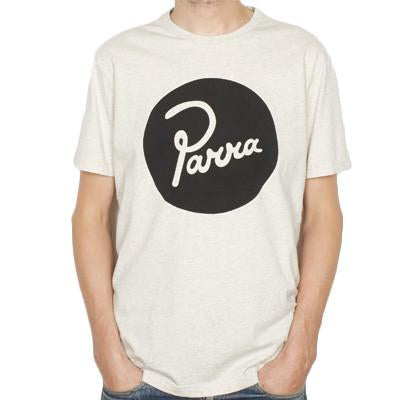 BY PARRA BY PARRA T-SHIRT CIRCLE LOGO // OATMEAL