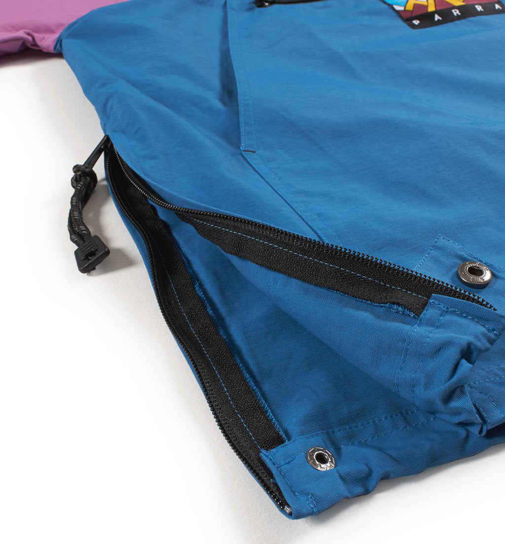 by parra 40790 windbreaker 1987 blue purple