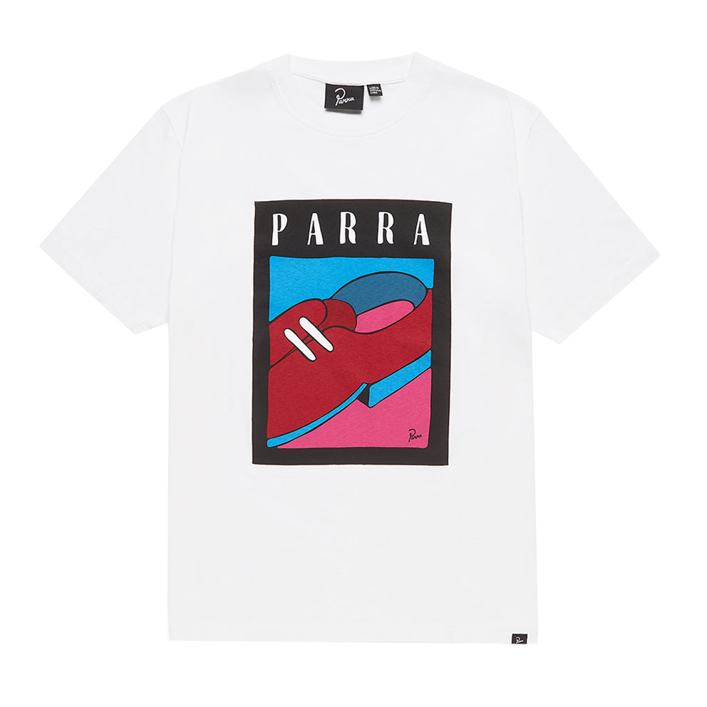 by parra 45431 shoe repair t shirt white