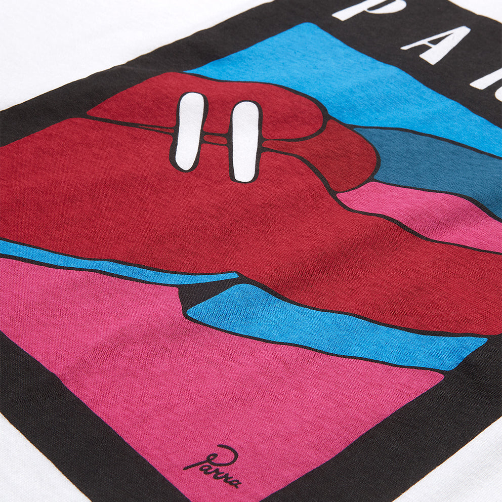 by parra 45431 shoe repair t shirt white