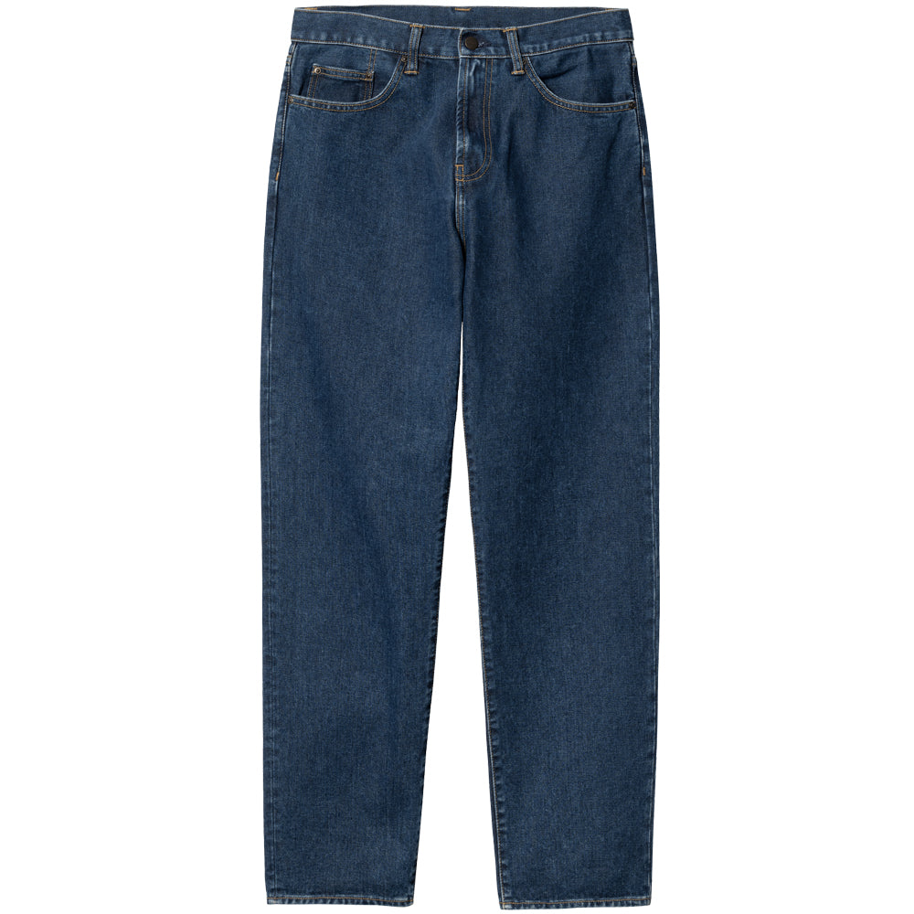 carhartt wip I029210 01 06 pontiac pant blue stone washed