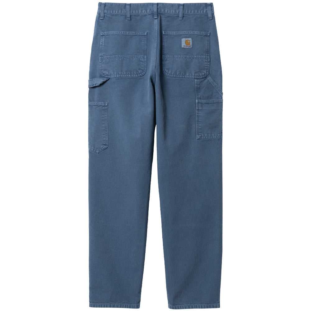 carhartt wip i029196 0wa fh double knee pant storm blue faded