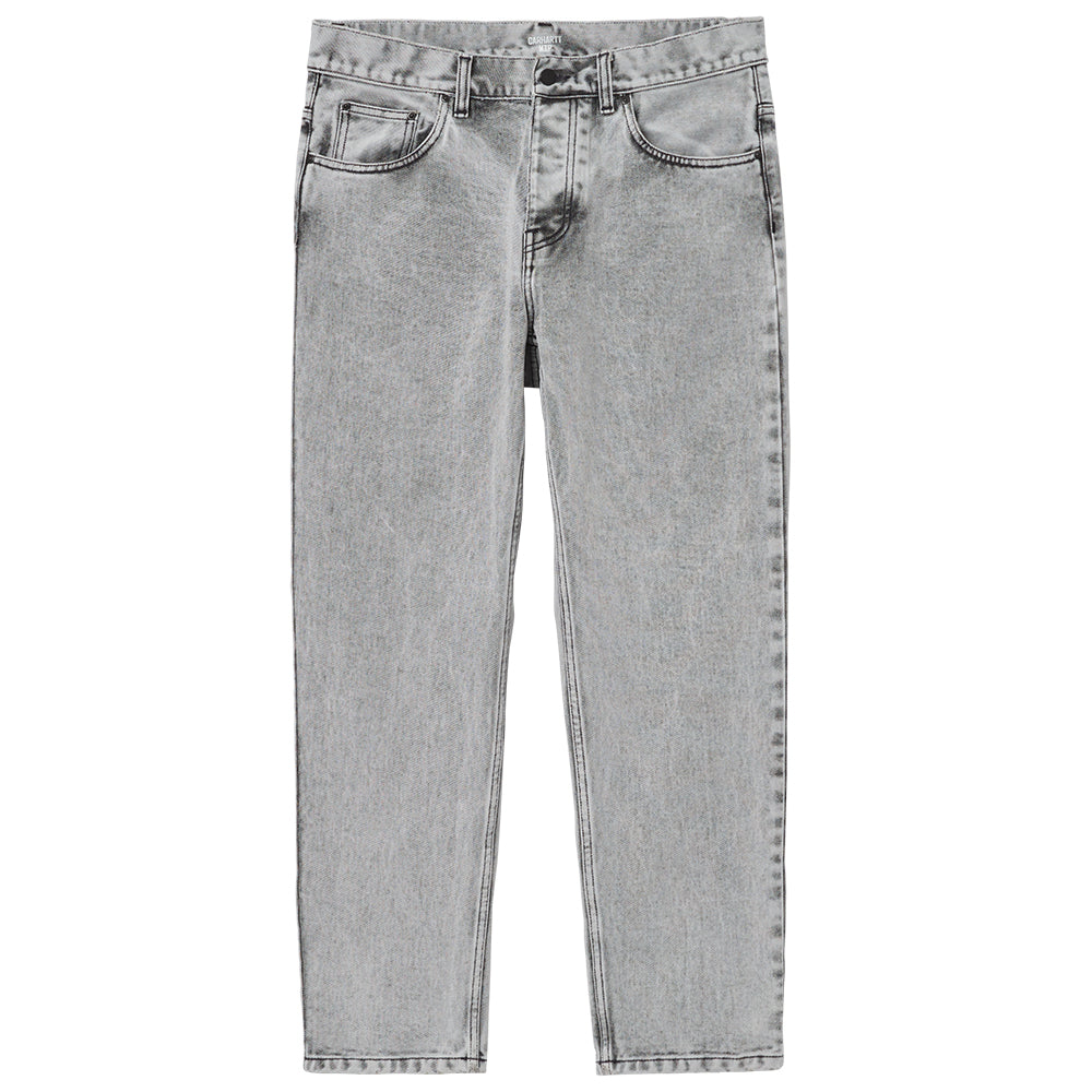 carhartt wip i029208 89 25 newel pant black sun washed