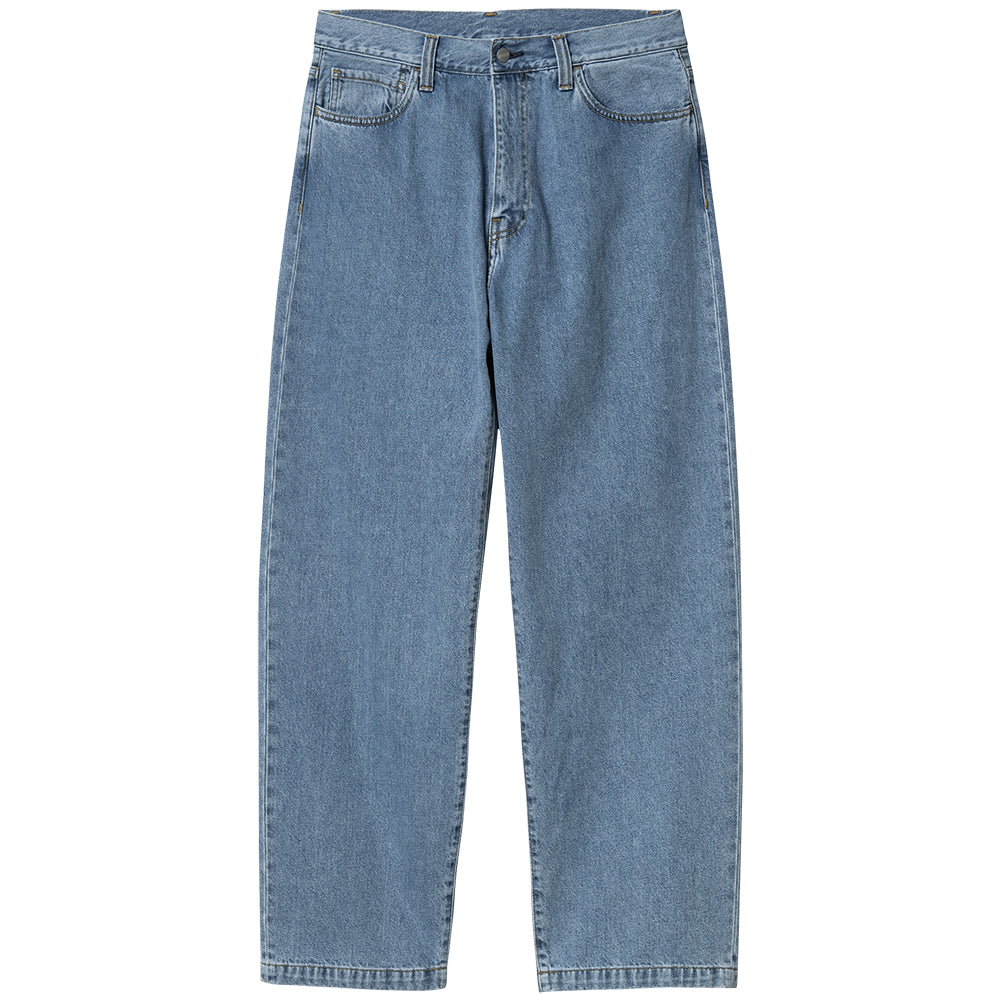 carhartt wip i030468 01 60 carhartt wip landon pant blue heavy stone wash no length