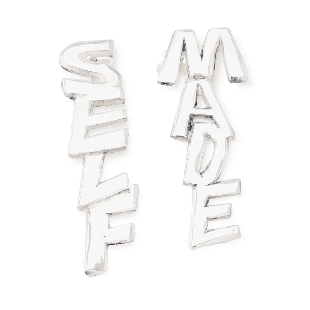 doryphoros self made earrings In 925 Silver handcarved