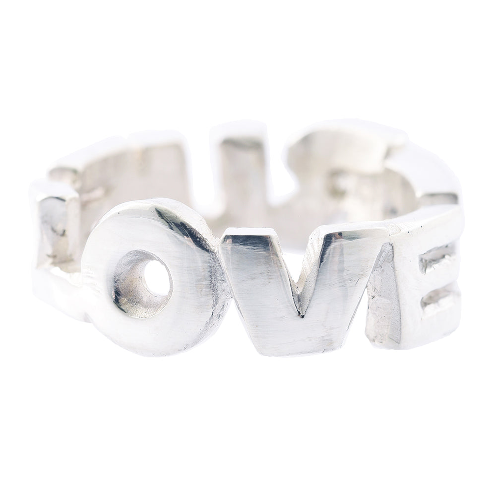 doryphoros true love ring light In 925 Silver handcarved & cast