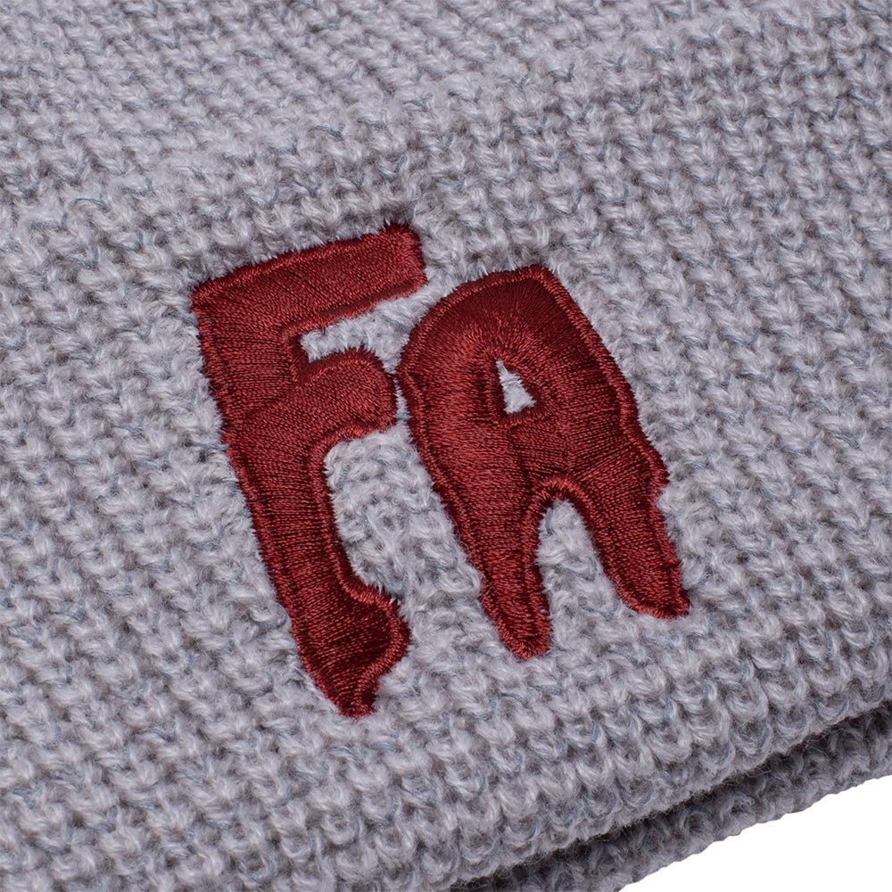 fucking awesome pn4096 reflective waffle cuff beanie grey