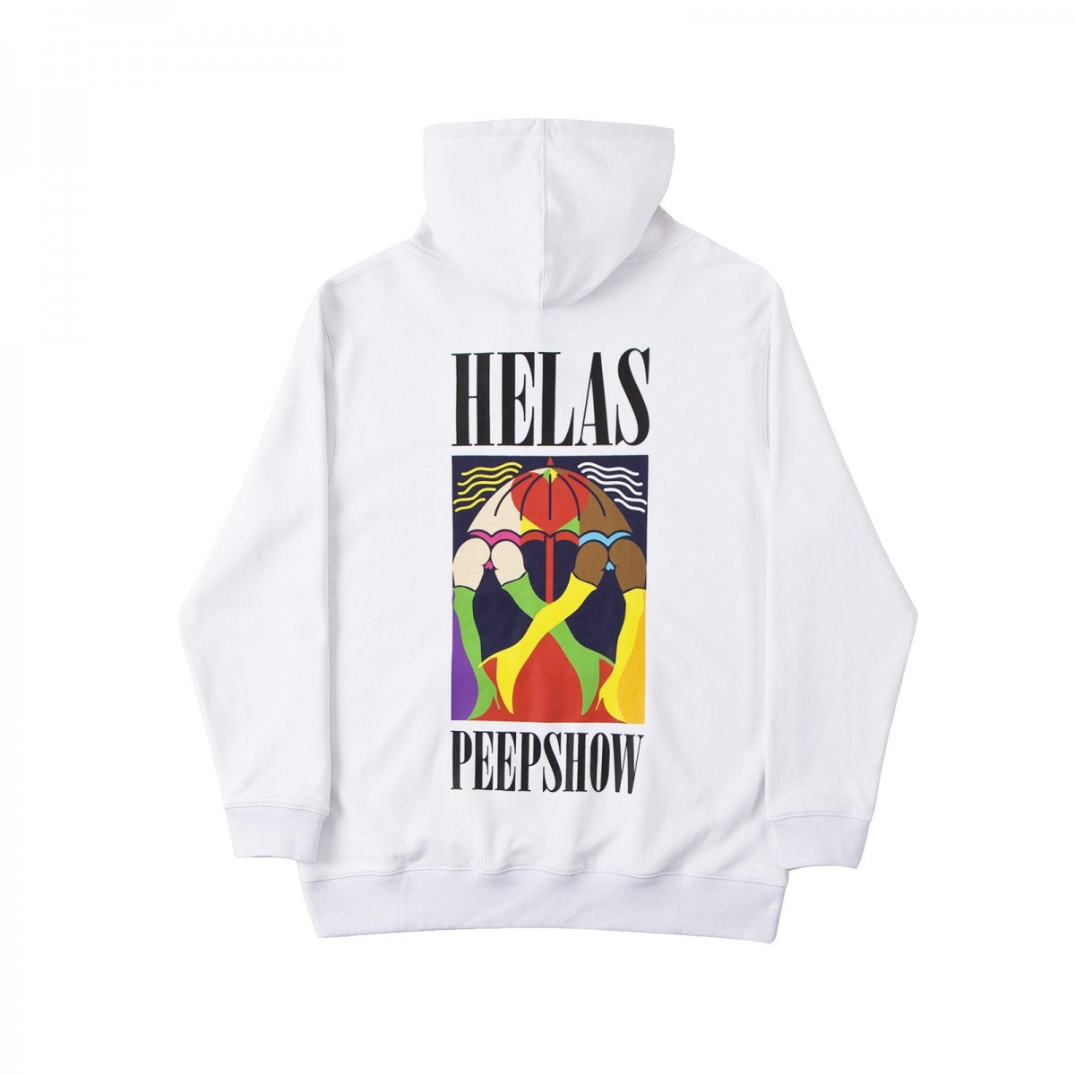 hélas spr18hoo01 peeps hoodie white