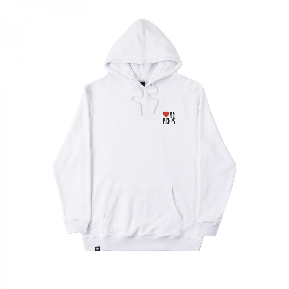 hélas spr18hoo01 peeps hoodie white