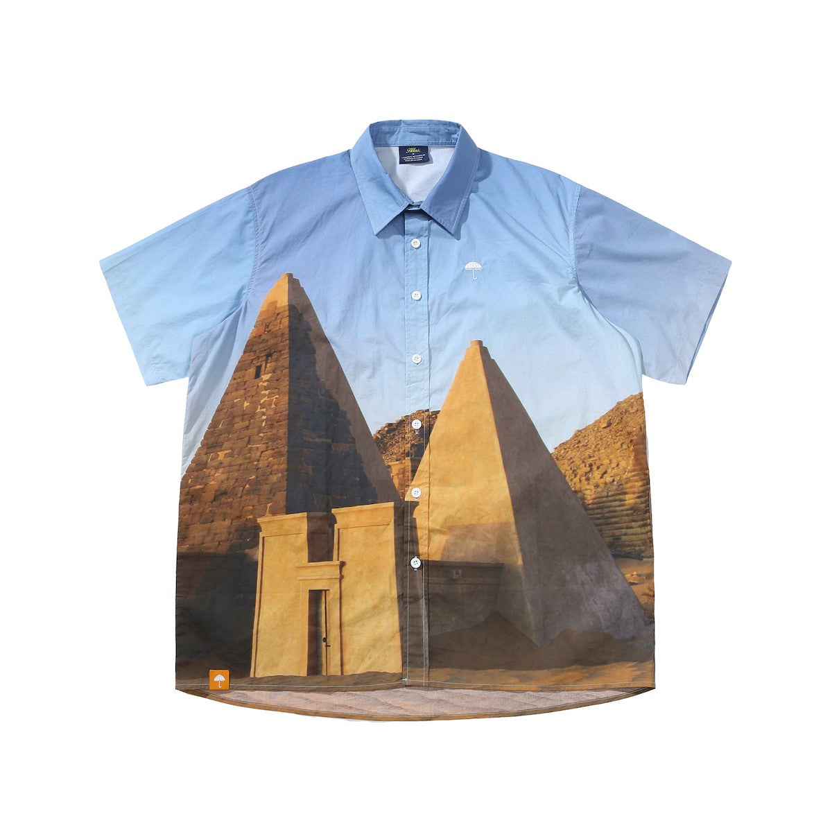 hélas sum20d2 shi05 pyramide ss shirt blue