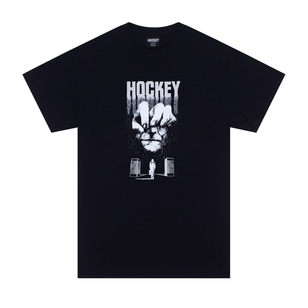 HOCKEY HOCKEY EXIT OVERLORD TEE // BLACK