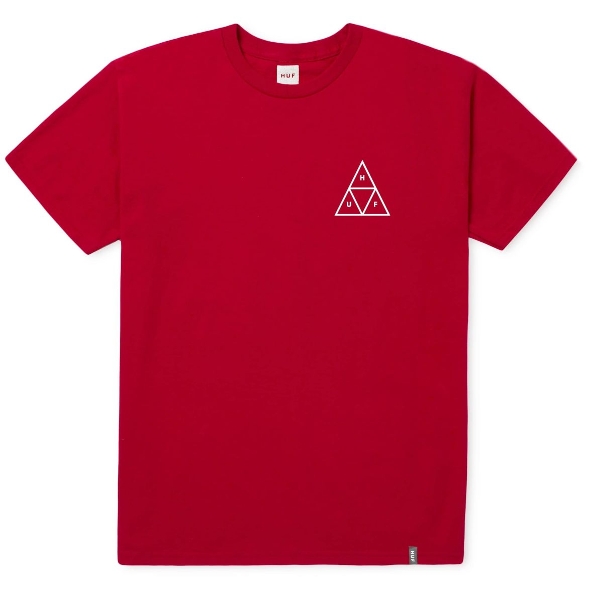 HUF HUF TRIPLE TRIANGLE TEE // RED