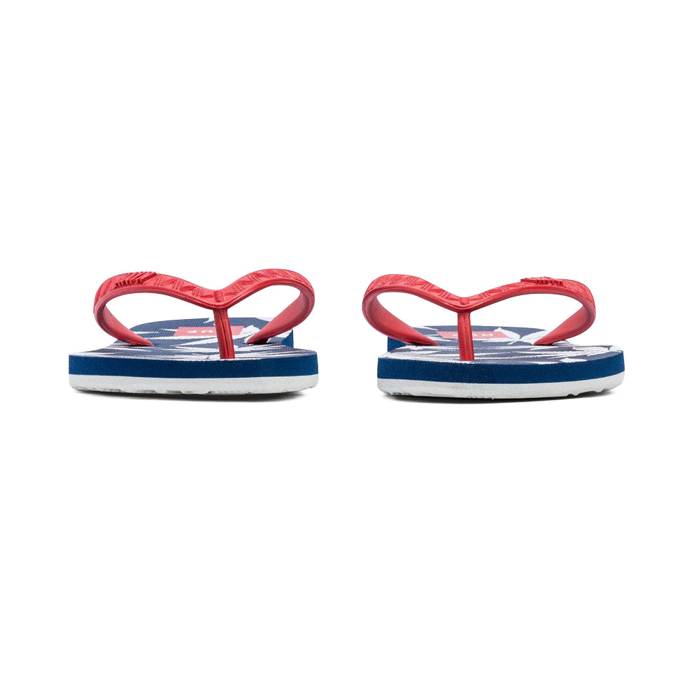 huf 110005 x hayn plantlife slippers redwhiteblue