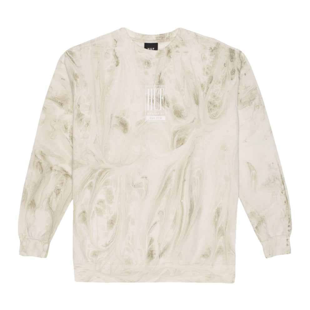 HUF HUF ELIAS CREWNECK // UNBLEACHED