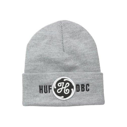 HUF HUF WATT UP BEANIE // GREY HEATHER
