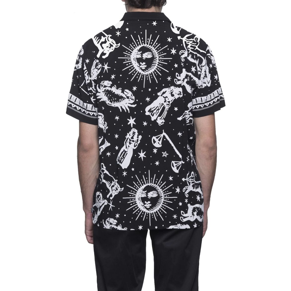huf bu00031 zodiac ssl shirt black