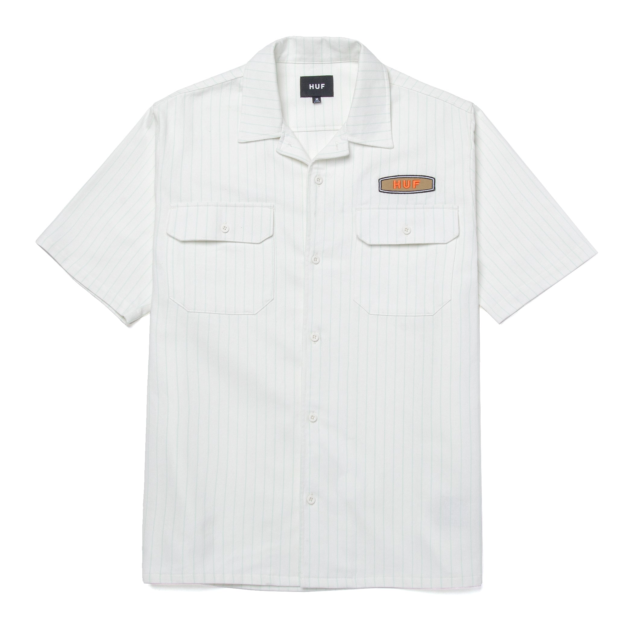 HUF HUF BILLY S/S WORK SHIRT // NATURAL