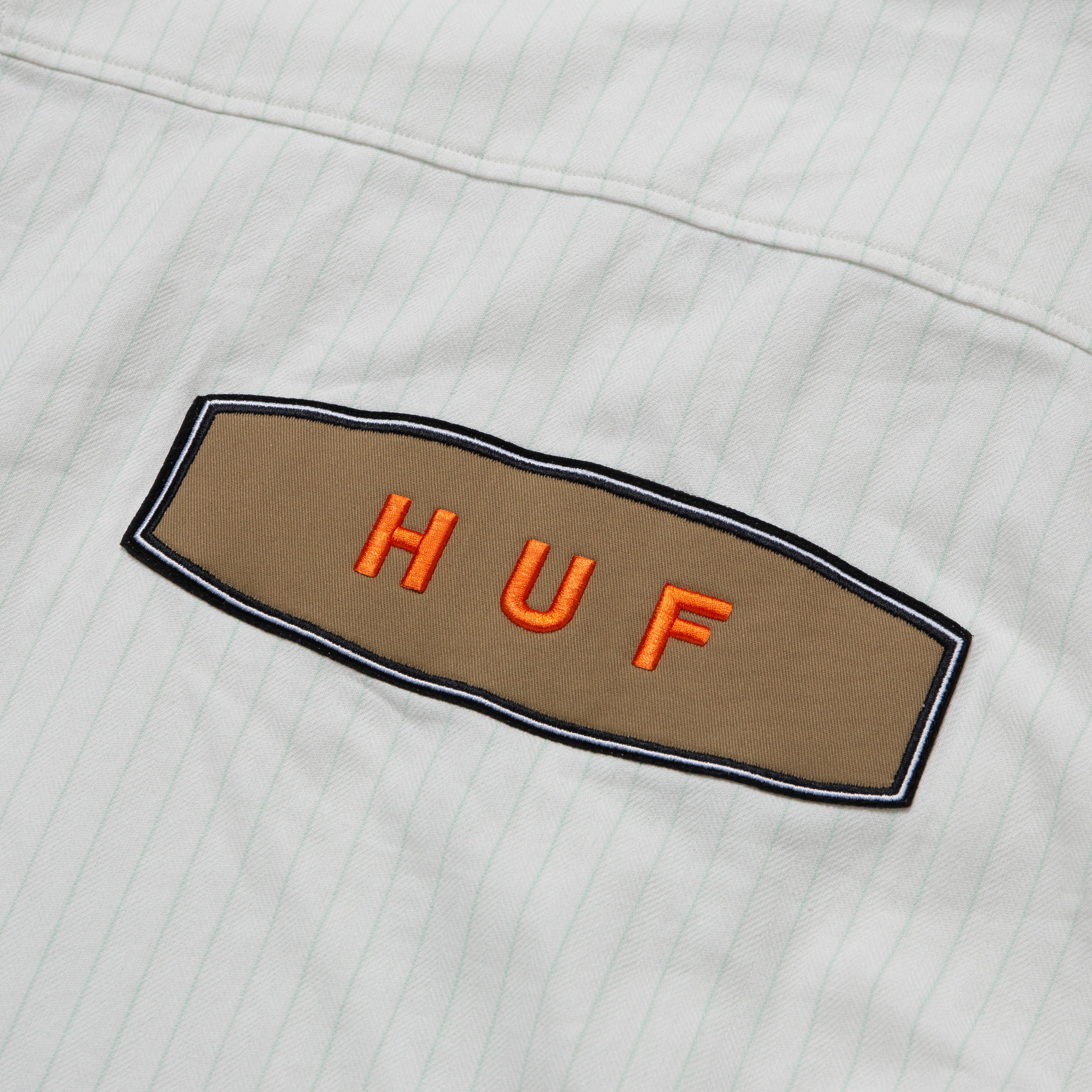 HUF HUF BILLY S/S WORK SHIRT // NATURAL