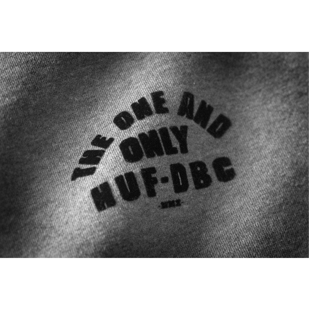 huf fl53013 chief pullover hood grey heather