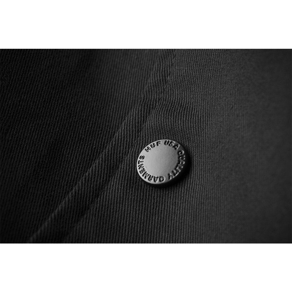 Huf X Chocolate JK63004 Chunk Varsity Jacket Black White