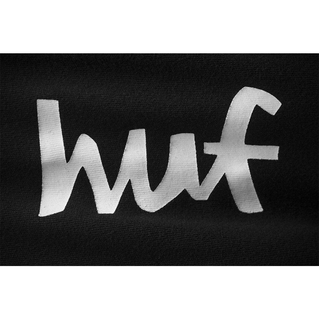 HUF CHUNK WORLDWIDE PULLOVER HOOD // BLACK-The Collateral