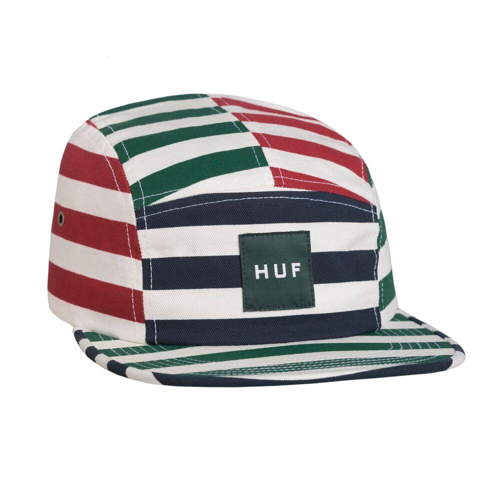 huf ht00154 kennedy box logo volley hat multi