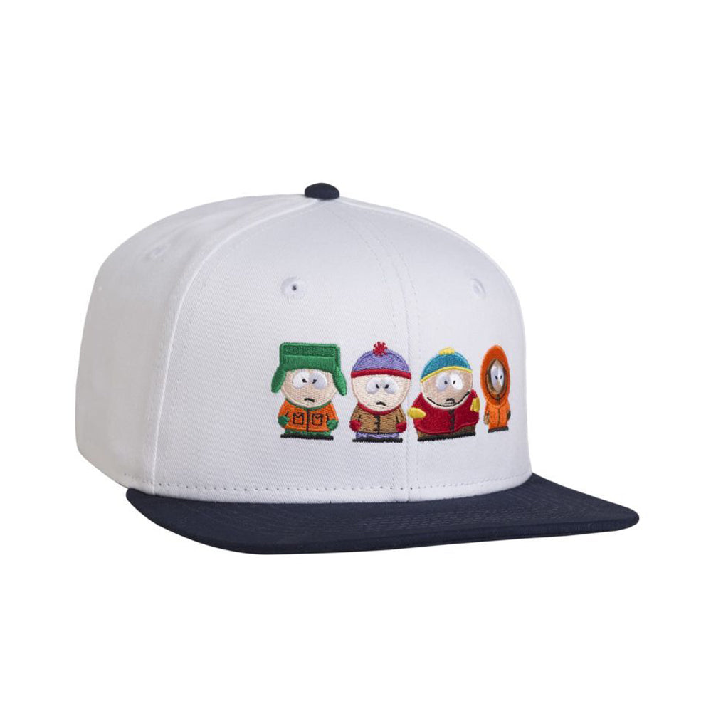 huf ht00272 south park strapback hat white