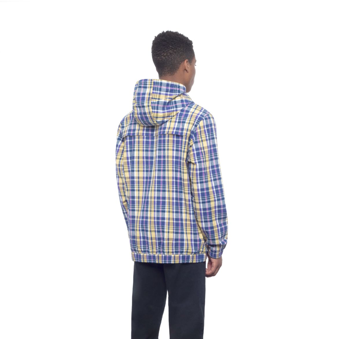 huf jk00151 catalina windbreaker jacket insigna blue