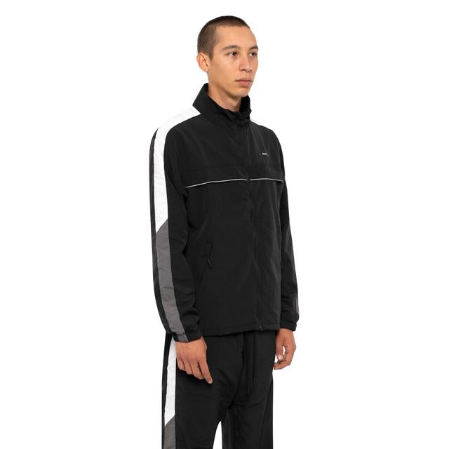 huf jk00184 lewis track jacket black