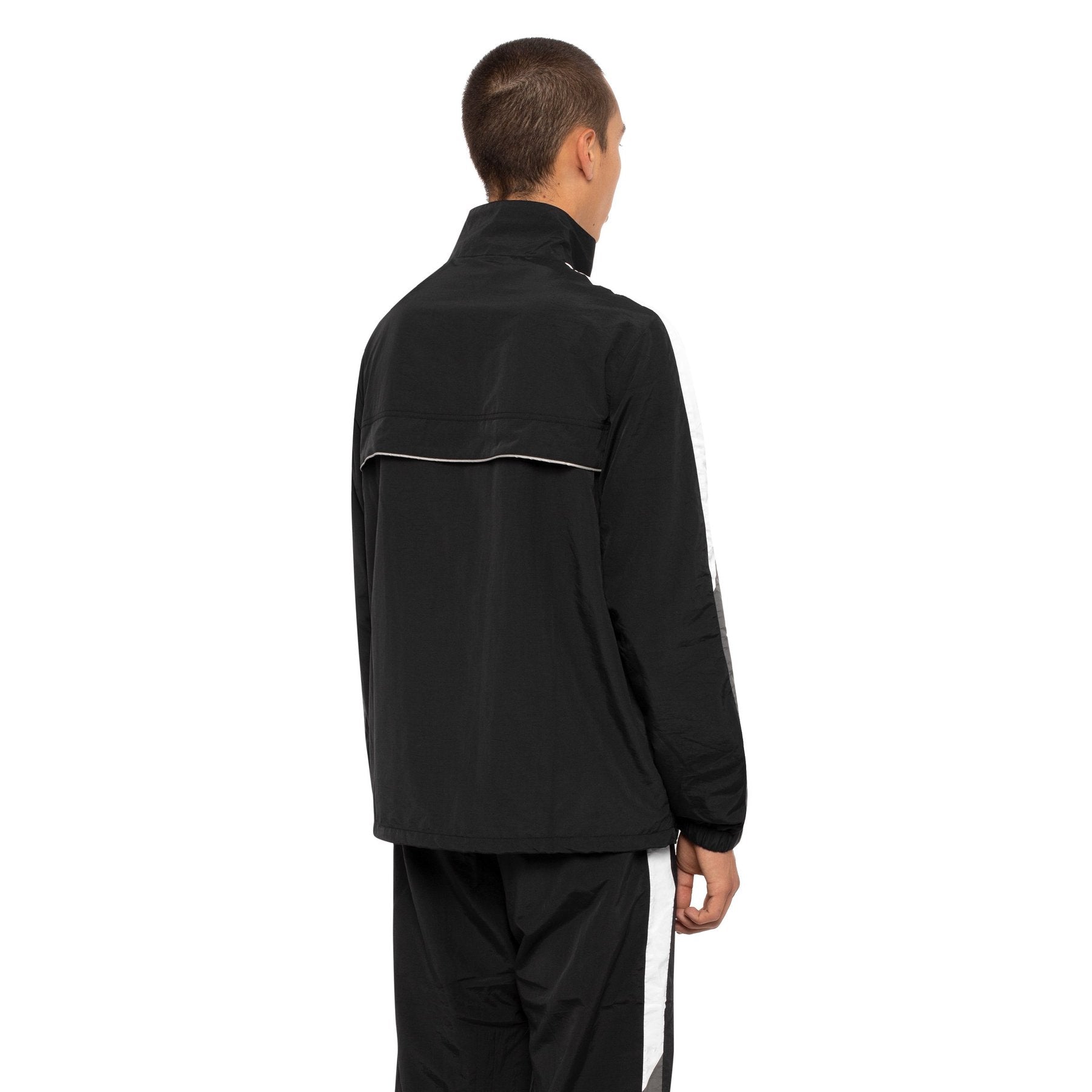 huf jk00184 lewis track jacket black