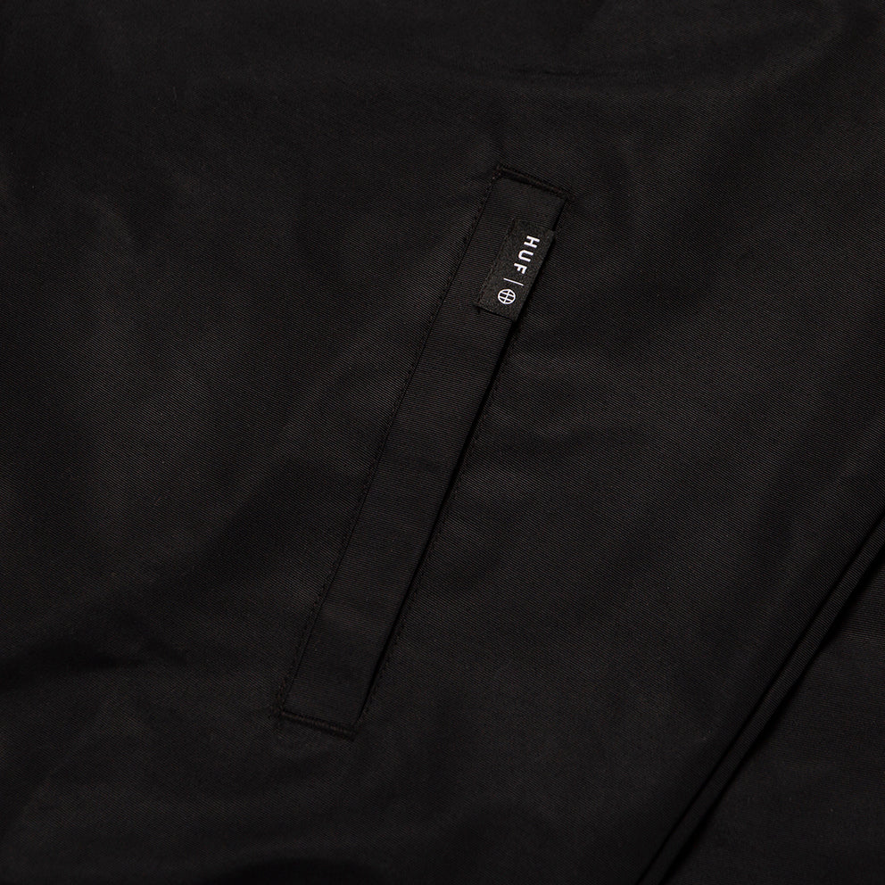 huf jk00292 discordia coach jacket black