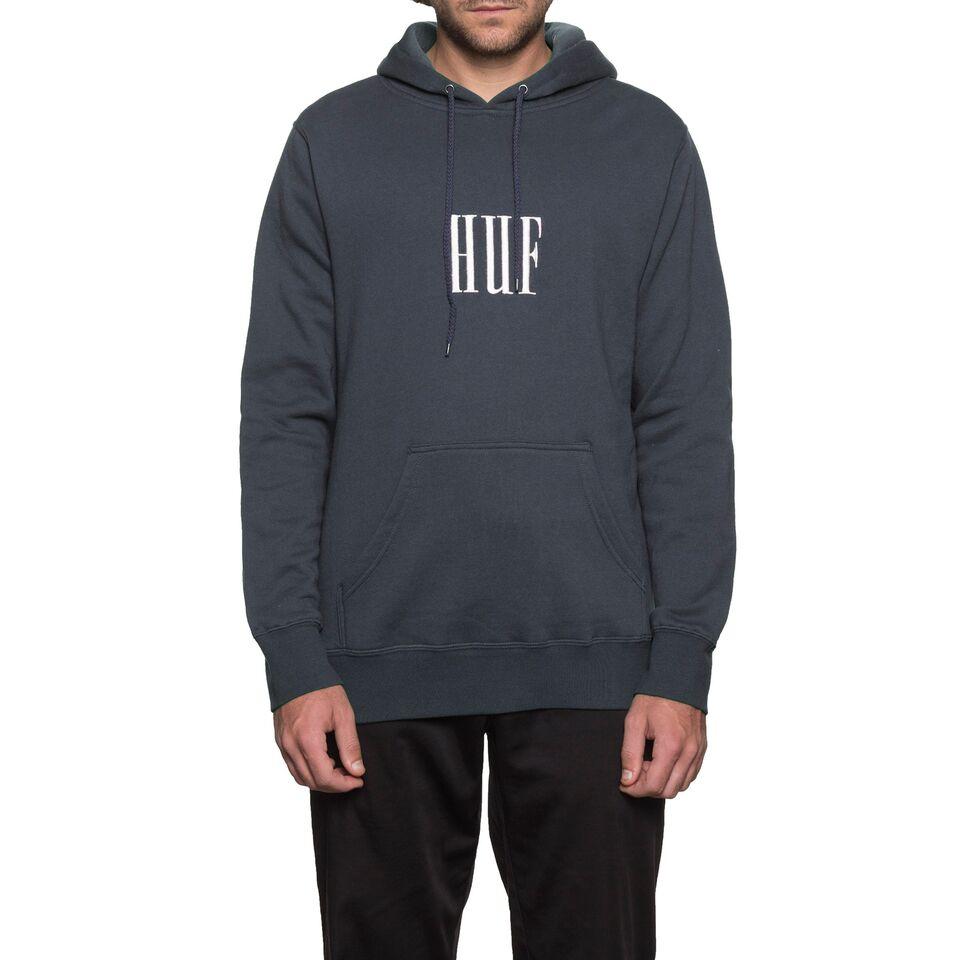 huf pf00034 marka pullover fleece navy
