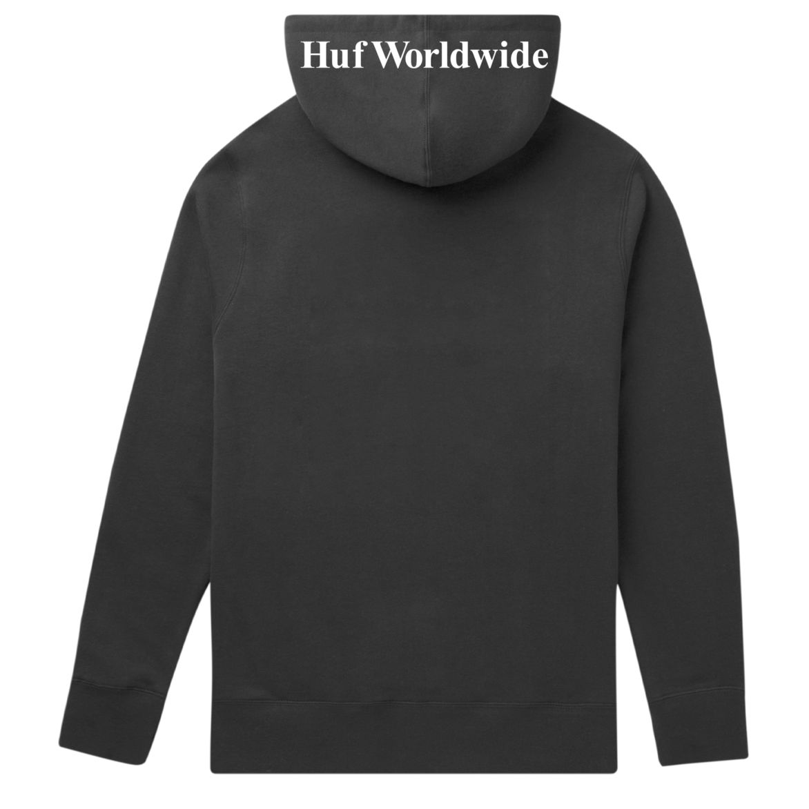 HUF HUF ESSENTIALS BOX LOGO P/O HOODIE // BLACK