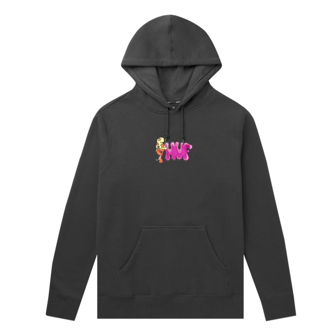 huf pf00210 x bode cheech wizard pullover hoodie black