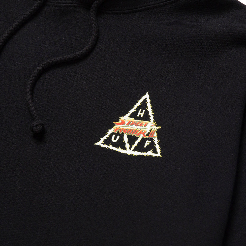 HUF HUF BLANKA TT P/O HOODIE // BLACK
