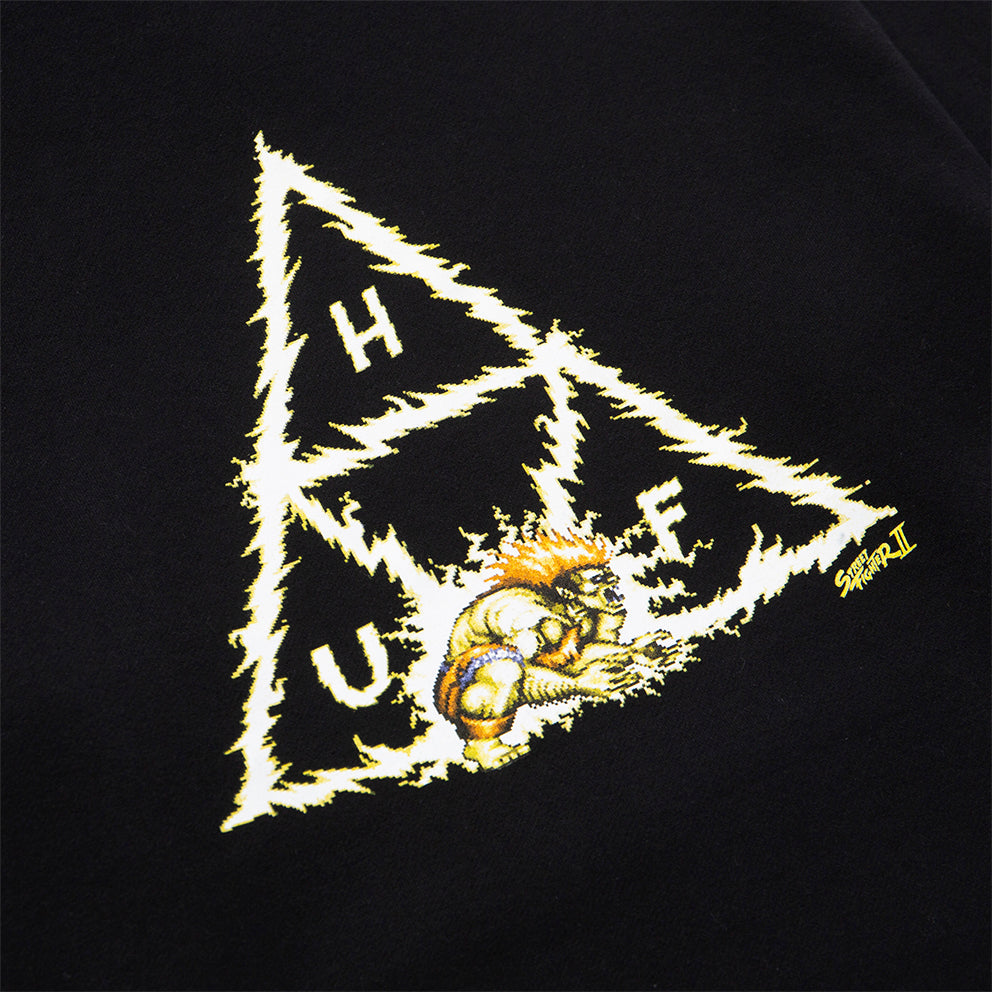 HUF HUF BLANKA TT P/O HOODIE // BLACK