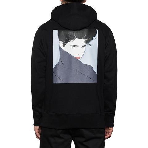huf pf55b01 huf x nagel collar pullover black