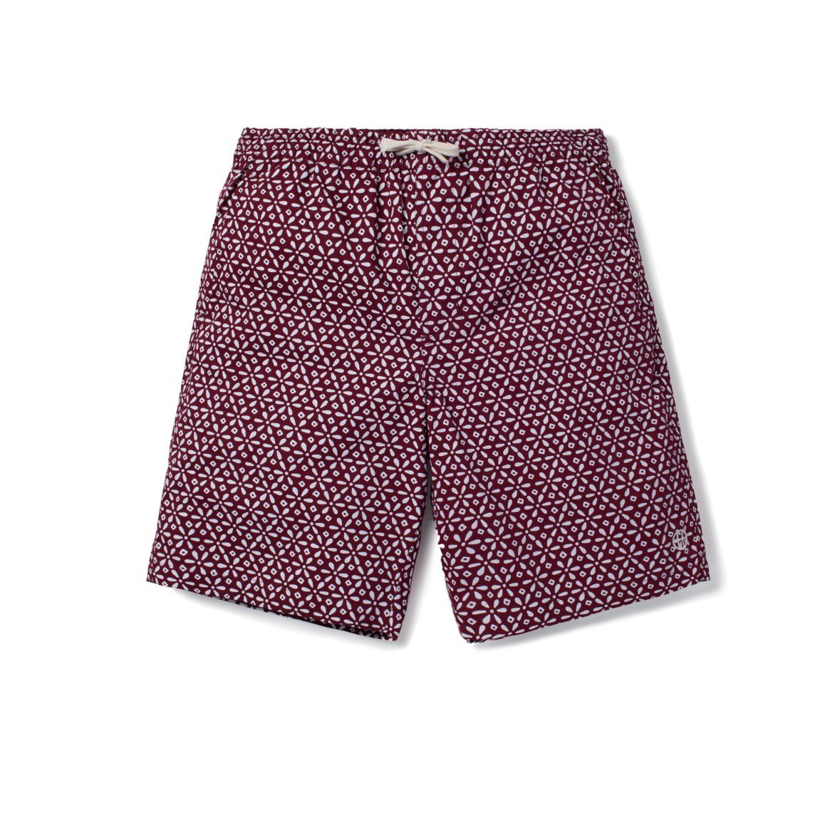 huf pt00009 surfs down easy short burgundy