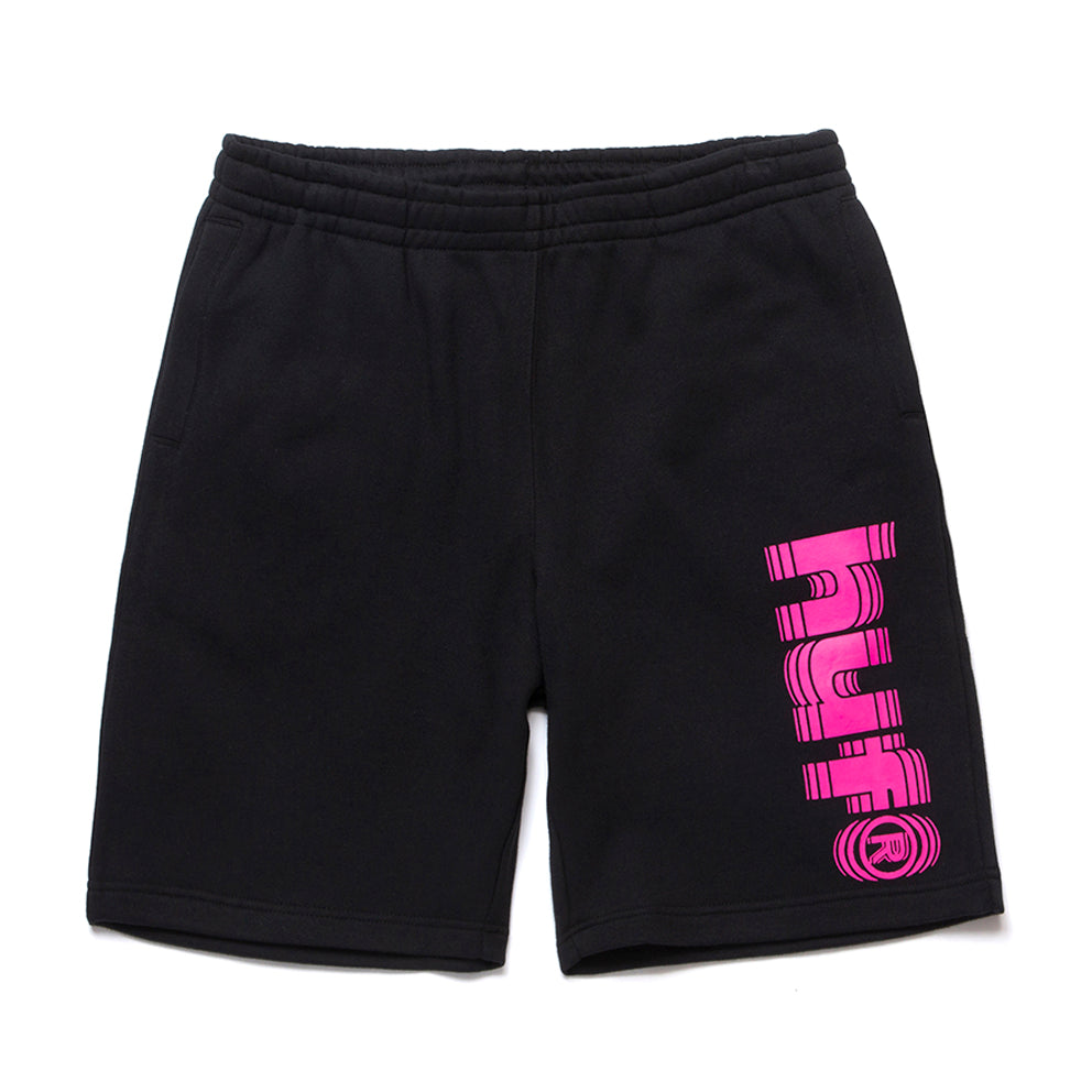 HUF HUF SHAKE FLEECE SHORT // BLACK