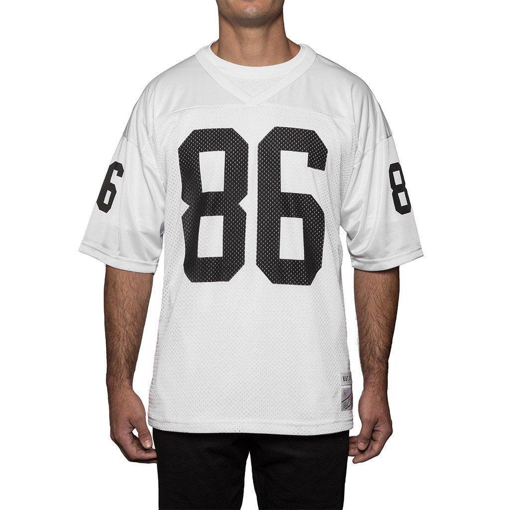 huf kn53002 tailgate football jersey white