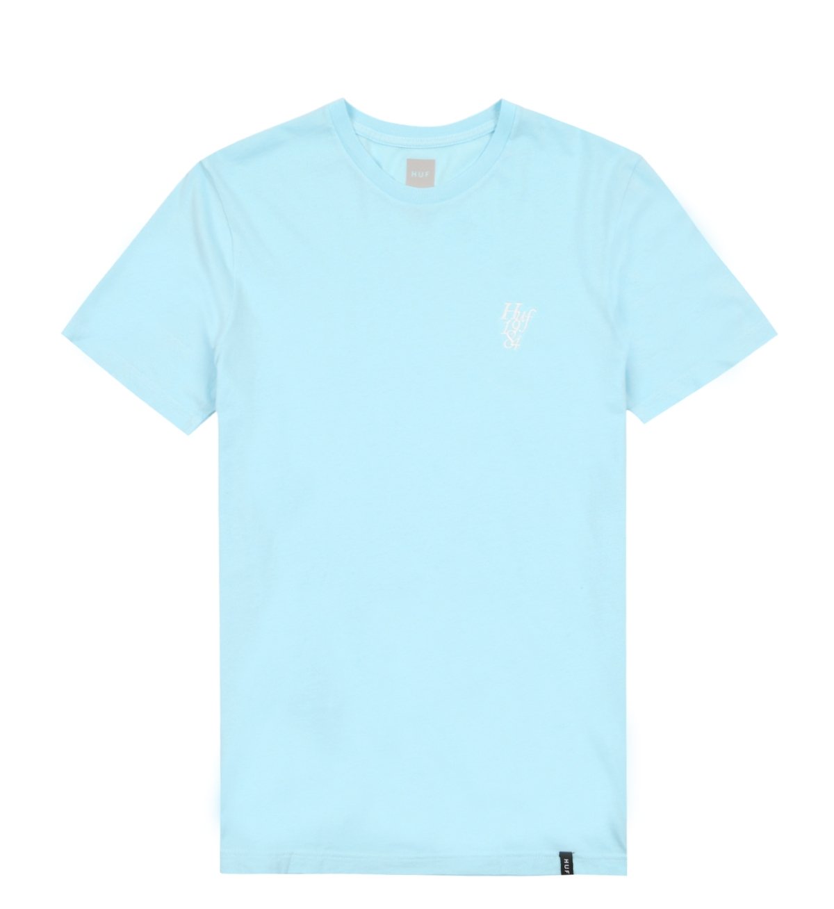 huf ts00115 country club overdye tee crystal blue