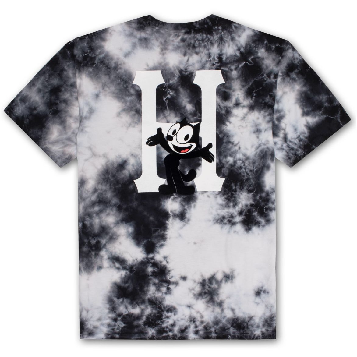 huf ts00436 felix classic h wash tee grey