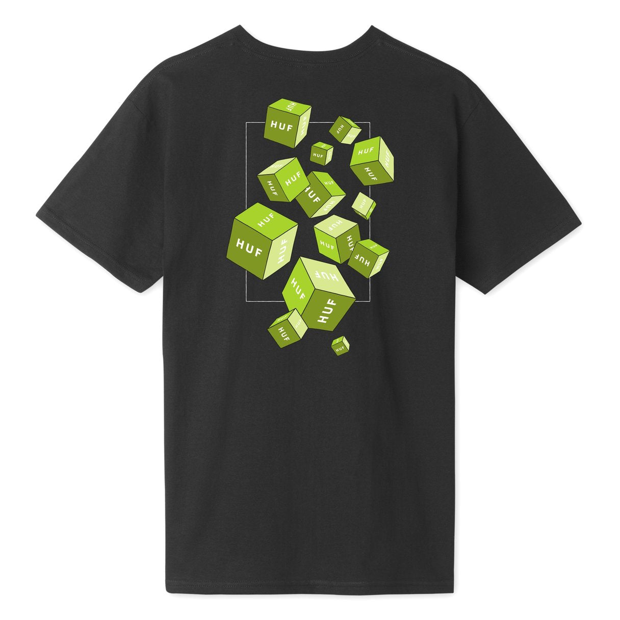 huf ts01017 3d box ss tee black