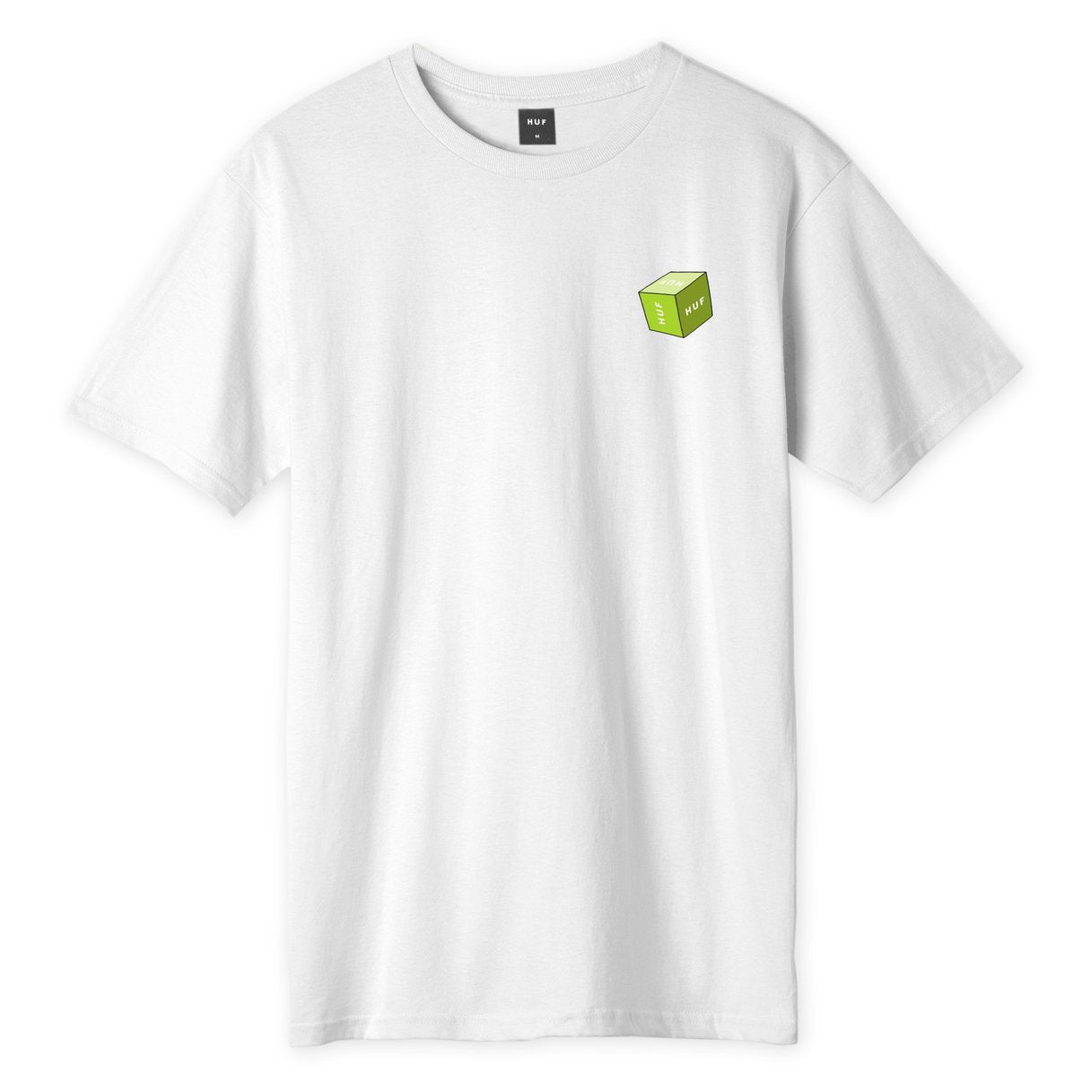 huf ts01017 3d box ss tee white