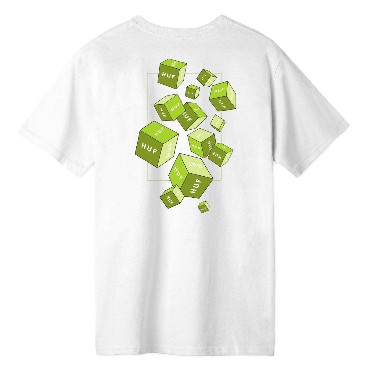 huf ts01017 3d box ss tee white