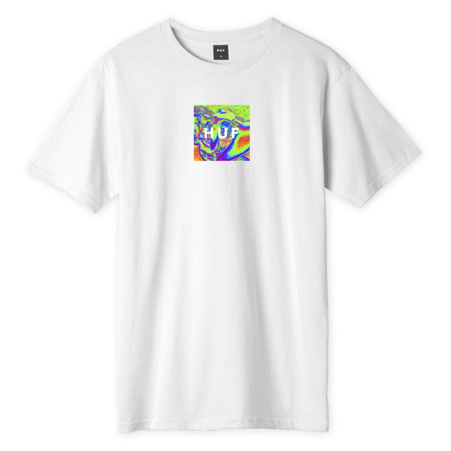 huf ts01021 acid house box logo ss tee